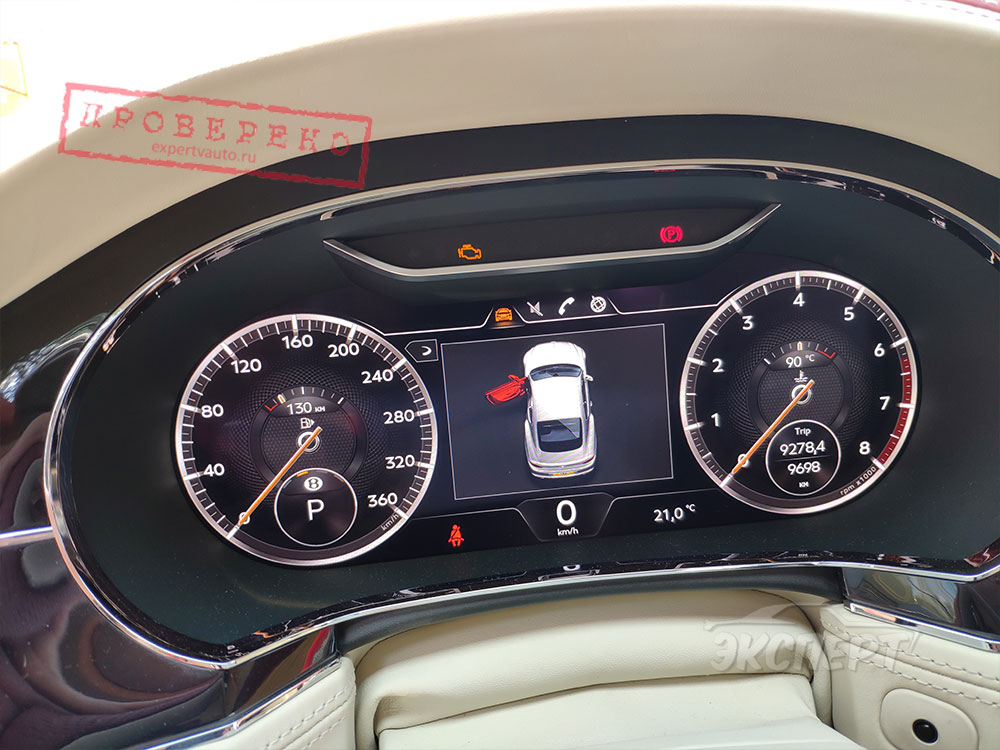Приборная панель Bentley Continental GT III