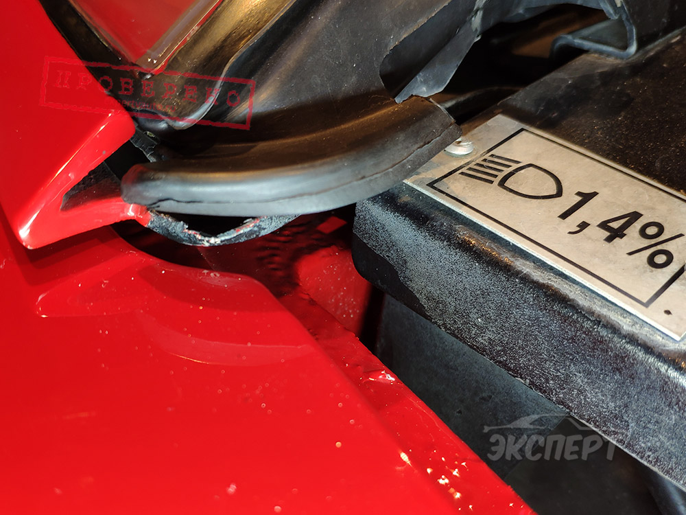 Окрашен автомобиль плохо Ferrari 550 Maranello