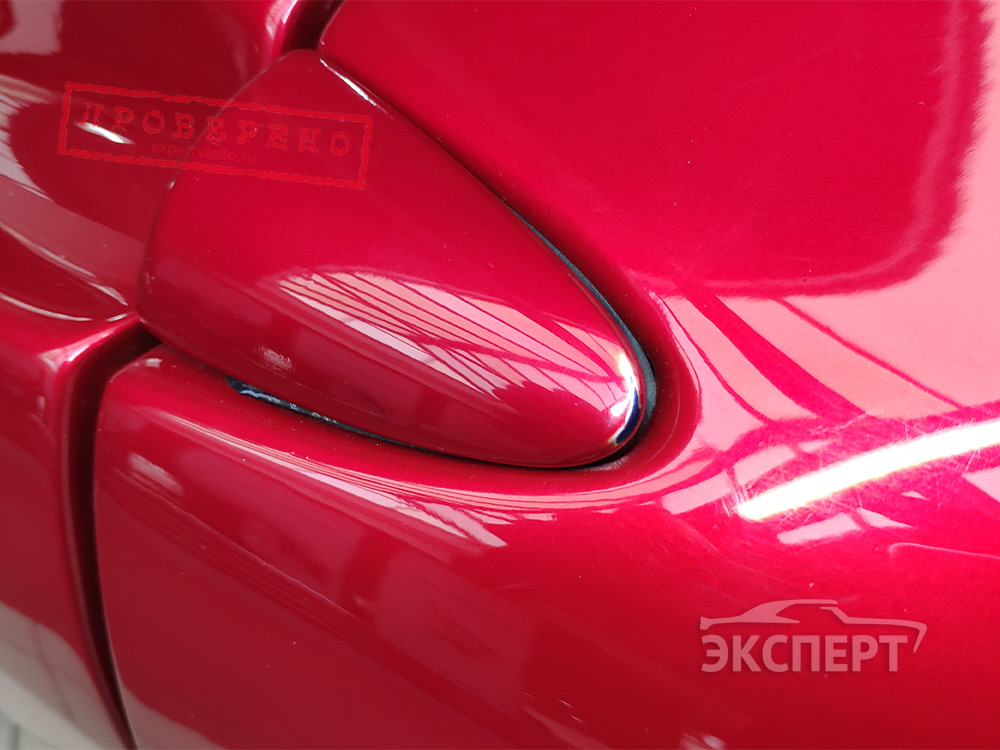 Оригинальный цвет на стершейся ручке Ferrari 360 Modena