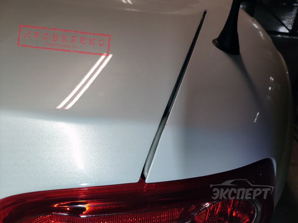 Зазор крышки багажника Mazda MX-5 Hard Top NC