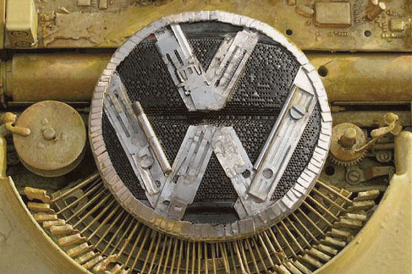 Volkswagen Beetle самодельный шильдик