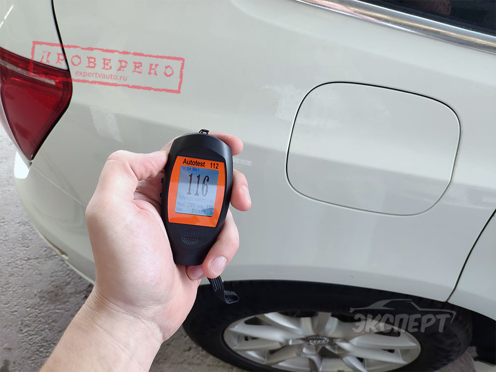 Измерение толщиномера ЛКП Audi Q5 8R