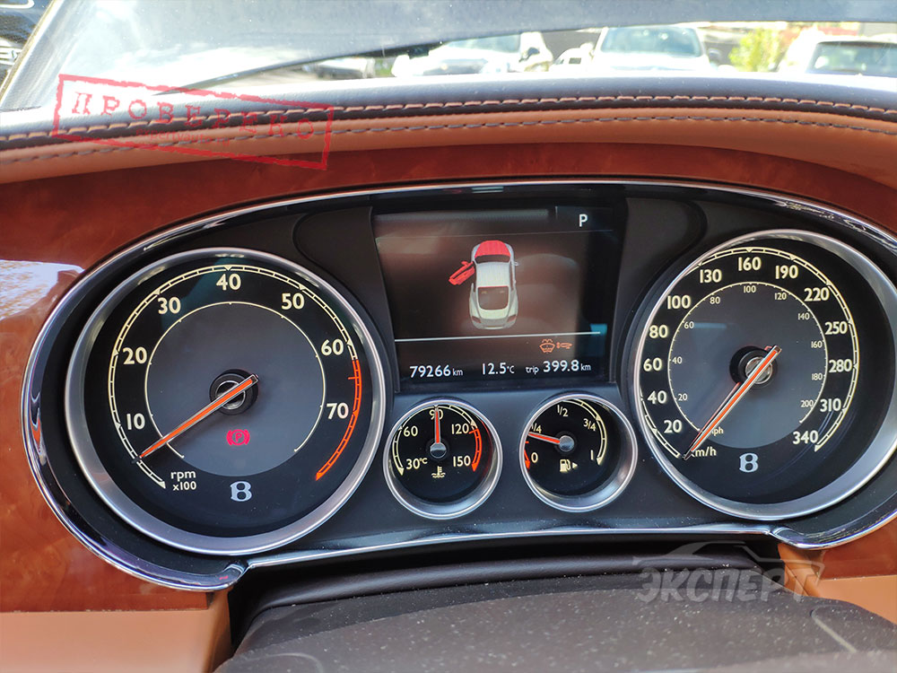 Приборная панель Bentley Continental GT II