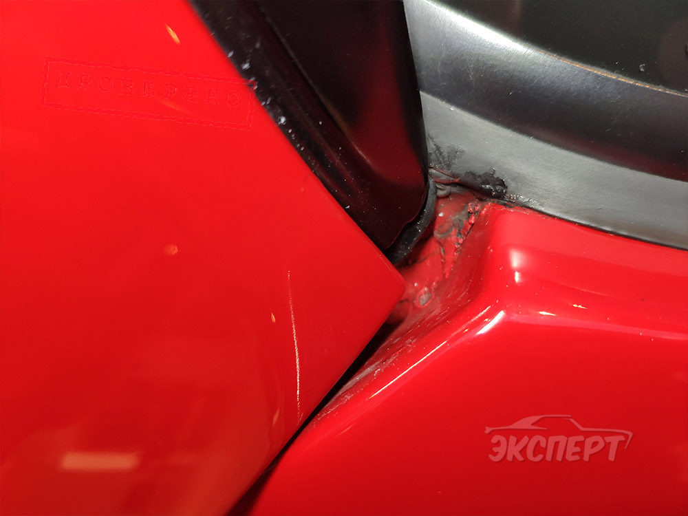 Герметик отваливается Ferrari 550 Maranello