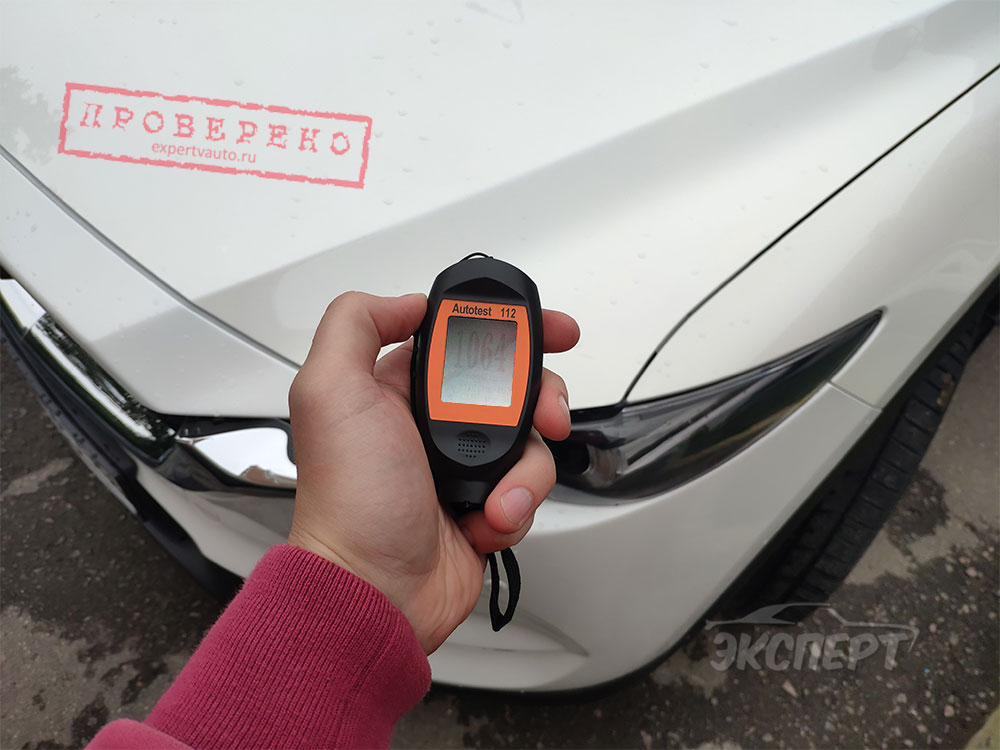 Показания микрометра капот Mazda CX-5