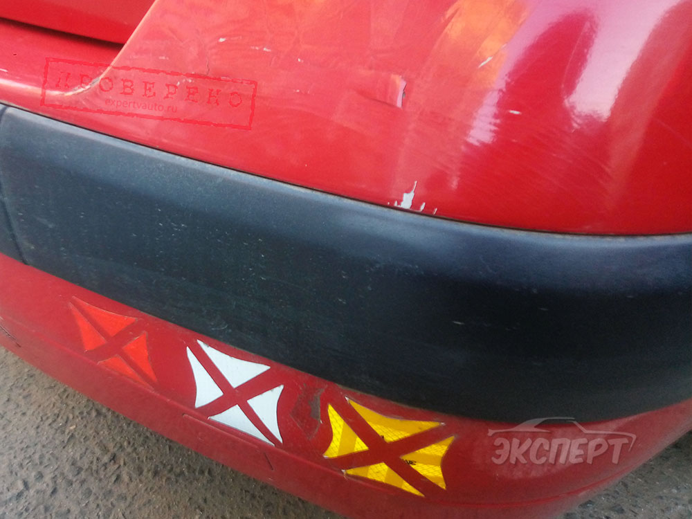 Краска отваливается Renault Symbol