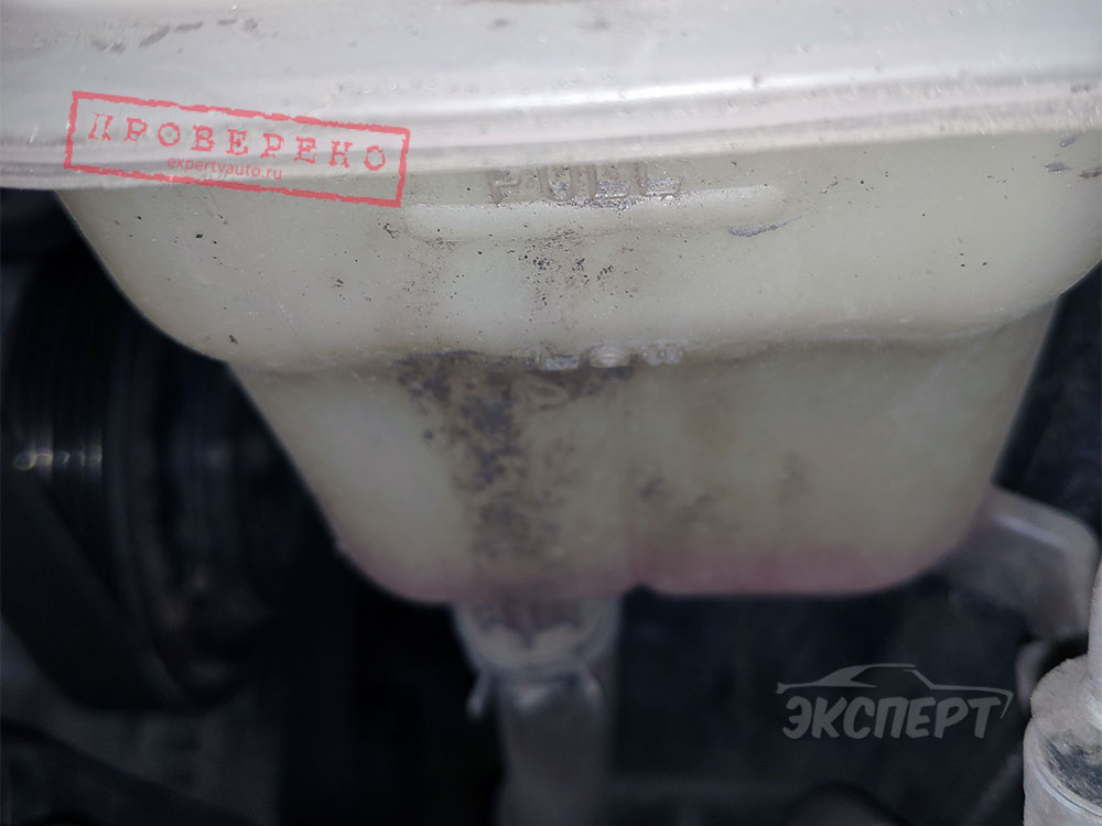 Охлаждающая жидкость отсутствует в бачке Toyota Land Cruiser Prado 150