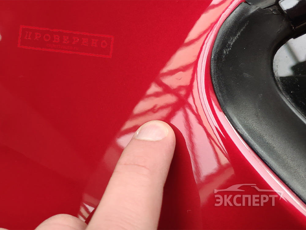 Подтек краски Ferrari 360 Modena