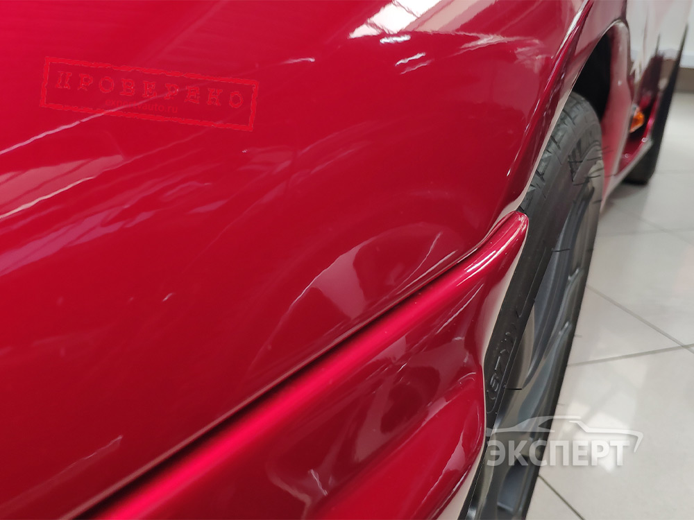 Зазор бампера и крыла Ferrari 360 Modena