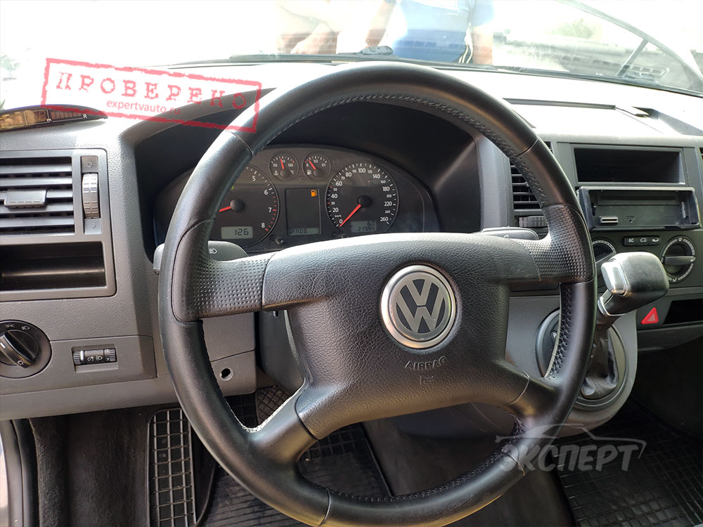 Руль перешит Volkswagen Caravelle T5