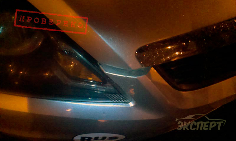 Неправильный зазор между капотом и бампером Ford Focus 2