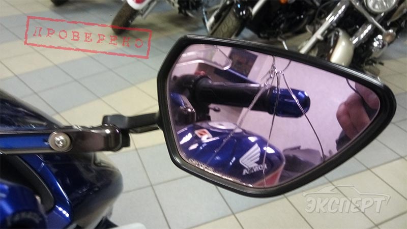 Разбитое зеркало Honda CBR 250